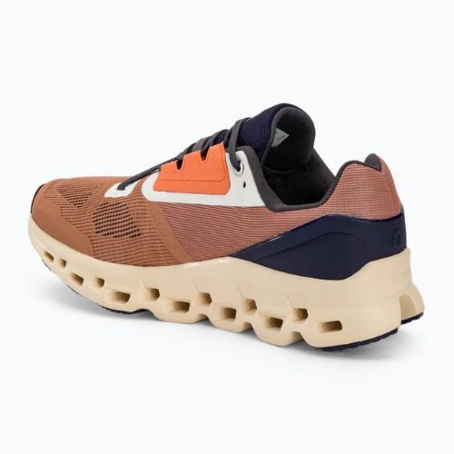 Women's On Cloudstratus cork/fawn running shoes
