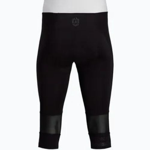 Men's SILVINI Alvo 3/4 Bib black/white cycling shorts