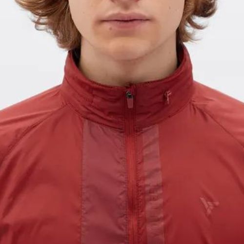 Men's SILVINI Gelo merlot cycling jacket