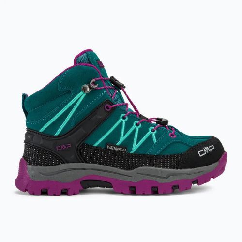 CMP Rigel Mid lake/pink fluo children's trekking boots