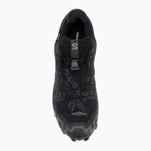 Women's running shoes Salomon Speedcross 6 GTX black/black/phan