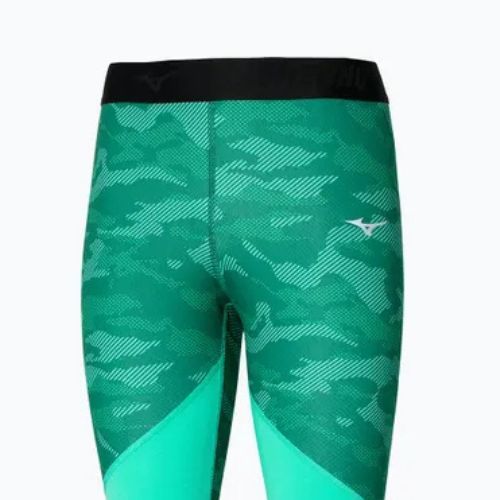 Women's running leggings Mizuno Virtual Body G3 Long atlantis