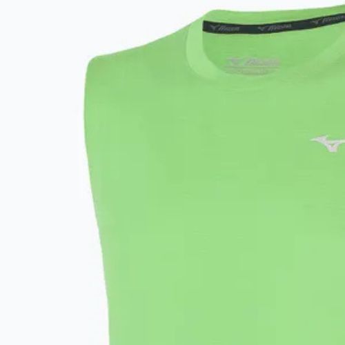 Men's running tank top Mizuno Impulse Core light green