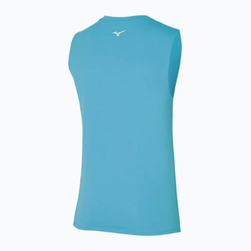 Men's running tank top Mizuno Impulse Core maui blue