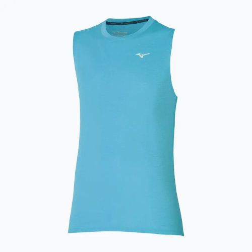 Men's running tank top Mizuno Impulse Core maui blue