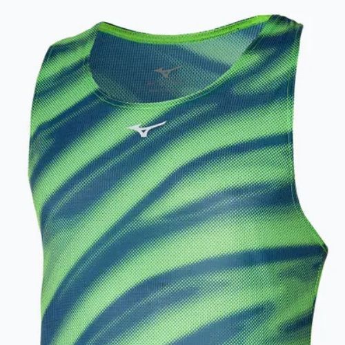 Men's running tank top Mizuno DAF Graphic Tank light green