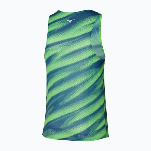 Men's running tank top Mizuno DAF Graphic Tank light green