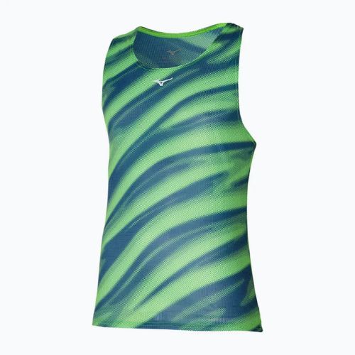 Men's running tank top Mizuno DAF Graphic Tank light green