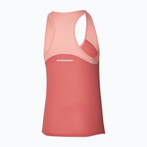 Women's running tank top Mizuno DryAeroFlow Tank lantana