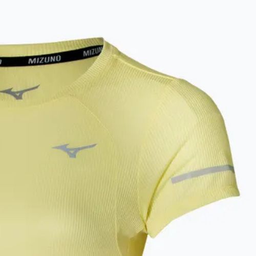 Women's running shirt Mizuno DryAeroFlow Tee pale lime yellow