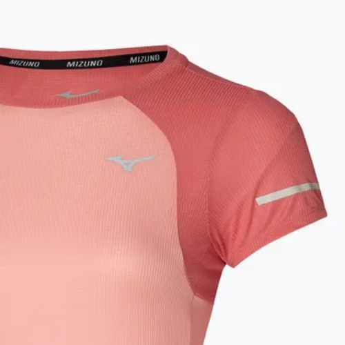 Women's running shirt Mizuno DryAeroFlow Tee apricot blush