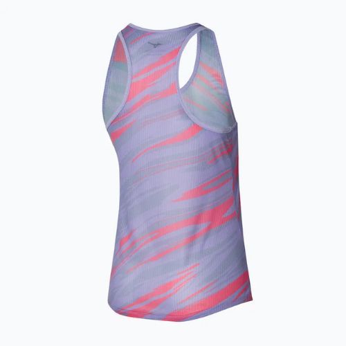 Women's running tank top Mizuno DAF Graphic Tank pastel lilac