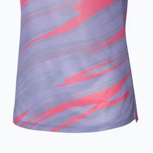 Women's running tank top Mizuno DAF Graphic Tank pastel lilac