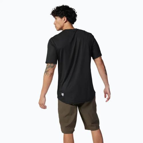 Men's cycling jersey Fox Racing Ranger Moth black