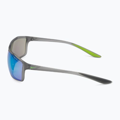 Men's Nike Windstorm matte dark grey/grey/green sunglasses