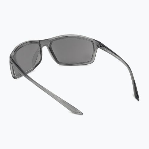 Men's Nike Adrenaline shiny crystal cool grey/grey w/silver mirror sunglasses