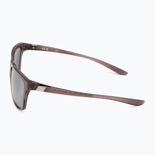 Women's Nike City Icon smokey mauve/grey w/silver flash sunglasses