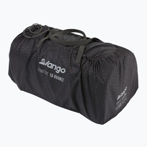 Vango Comfort 10 Double self-inflating mat shadow grey