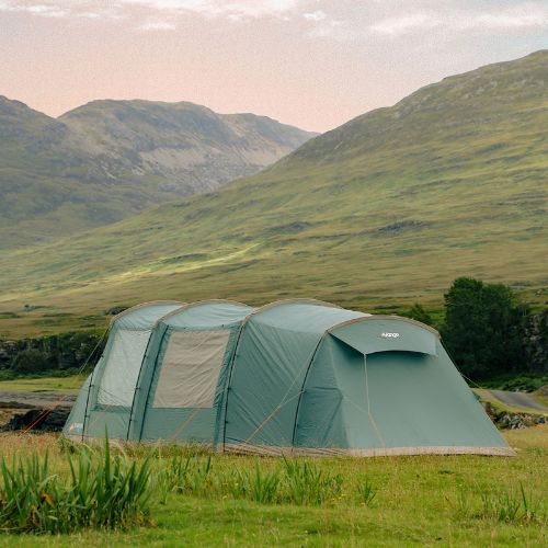 Vango Lismore 450 package mineral green 4-person camping tent