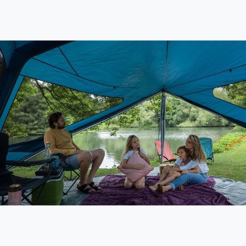 Vango Trigon AirHub tent shelter moroccan blue