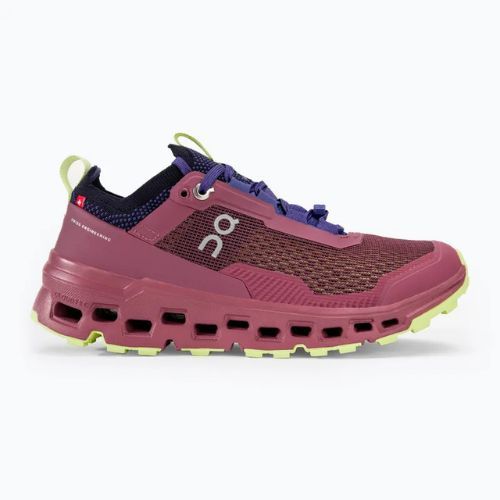 Women's On Cloudultra 2 cherry/hay running shoes