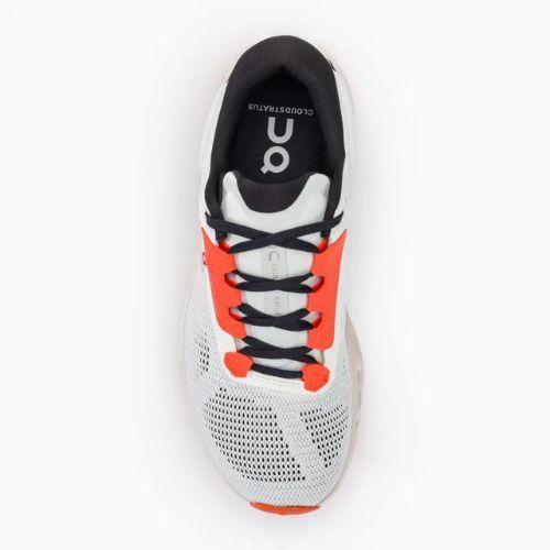 Women's On Cloudstratus 3 undyed white/sand running shoes