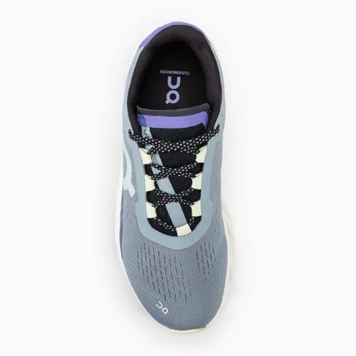 Women's On Cloudmonster mist/blueberry running shoes
