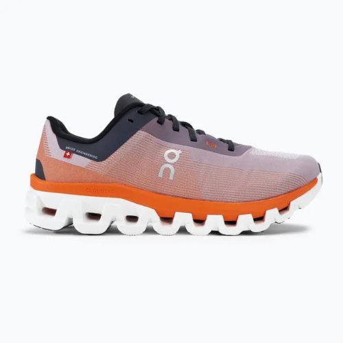 Men's On Cloudflow 4 quartz/flame running shoes