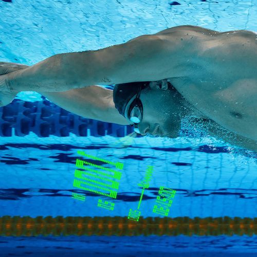 Holoswim Smart swimming goggles black