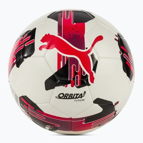PUMA Orbit 5 Fusion football puma white/puma red size 3