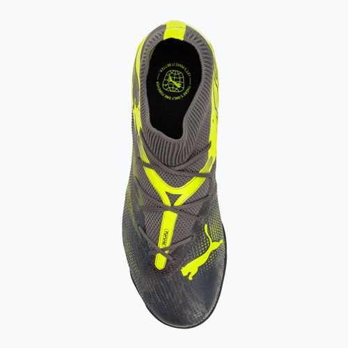 PUMA Future 7 Match Rush TT strong grey/cool dark grey/electric lime football boots