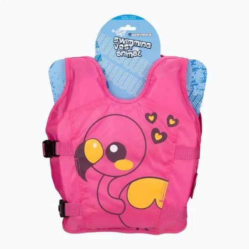 Waimea children's swimming waistcoat Flamingo pink