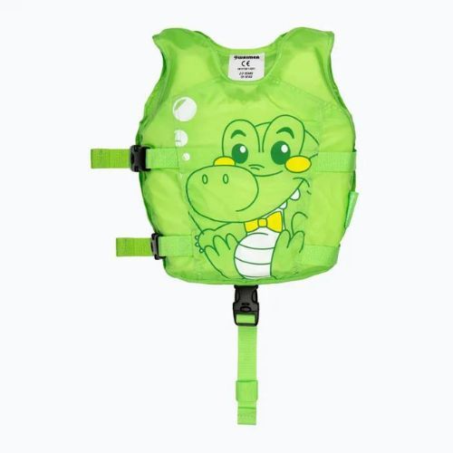 Waimea children's swimming waistcoat Crocodile green
