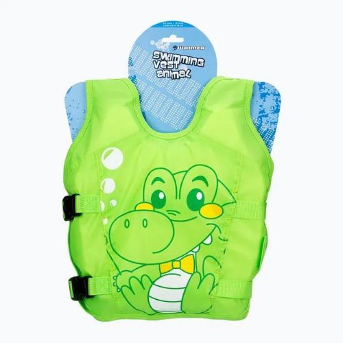 Waimea children's swimming waistcoat Crocodile green