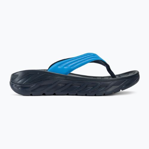 Men's HOKA ORA Recovery diva blue/outer space flip flops