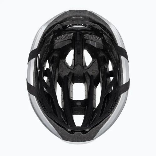 ABUS StormChaser bicycle helmet fleece white