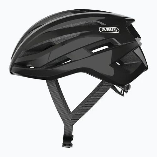 ABUS StormChaser shiny black bicycle helmet