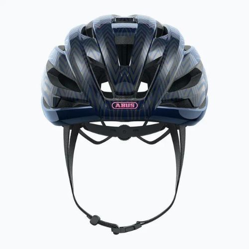 ABUS StormChaser bicycle helmet zigzag blue