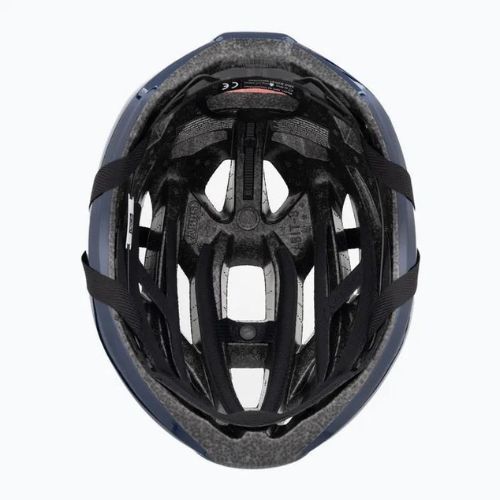 ABUS StormChaser bicycle helmet zigzag blue