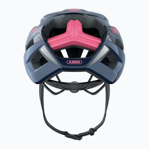 ABUS StormChaser bicycle helmet zigzag blue