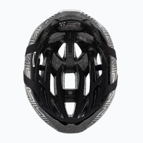 ABUS StormChaser bicycle helmet zigzag grey