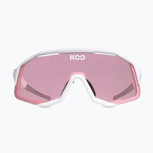Koo Demos white/photochromic pink sunglasses