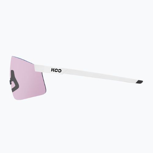 Koo Nova white matt/photochromic pink sunglasses