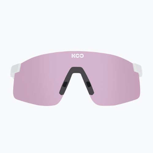Koo Nova white matt/photochromic pink sunglasses