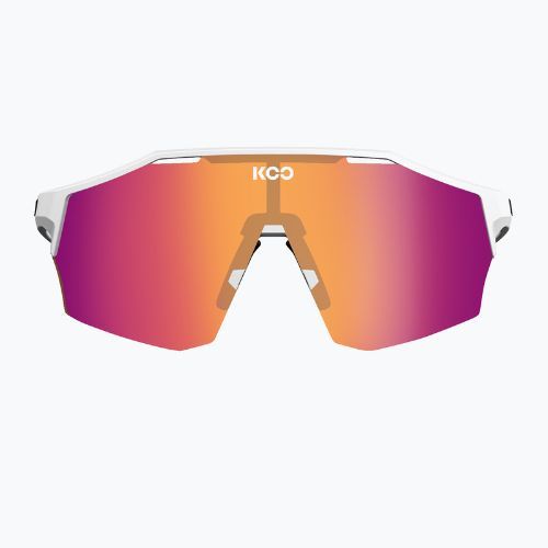 Koo Alibi white matt/photochromic fuchsia sunglasses
