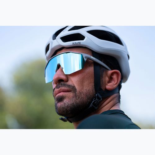 Koo Alibi grey matt/turquoise mirror sunglasses