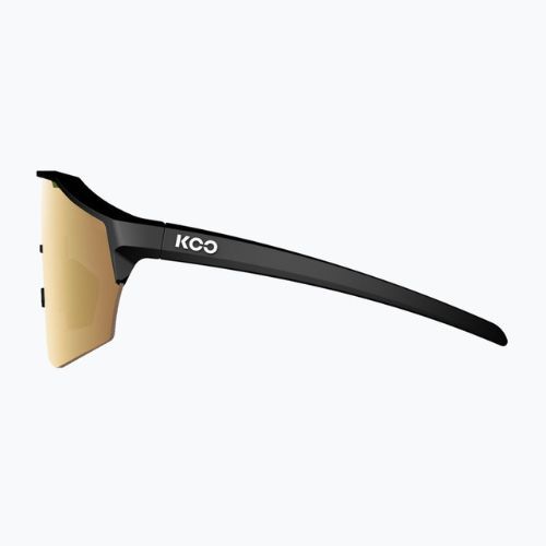 Koo Alibi black matt/gold mirror sunglasses