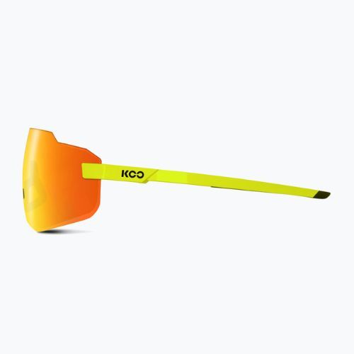 Koo Supernova yellow fluo/red mirror sunglasses