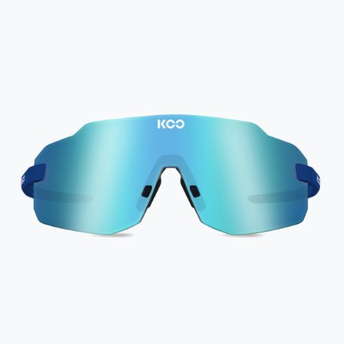 Koo Supernova blue matt/turquoise mirror sunglasses