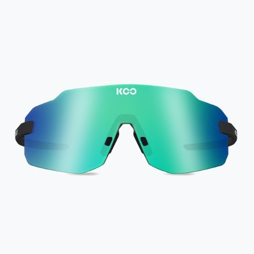 Koo Supernova black matt/green mirror sunglasses